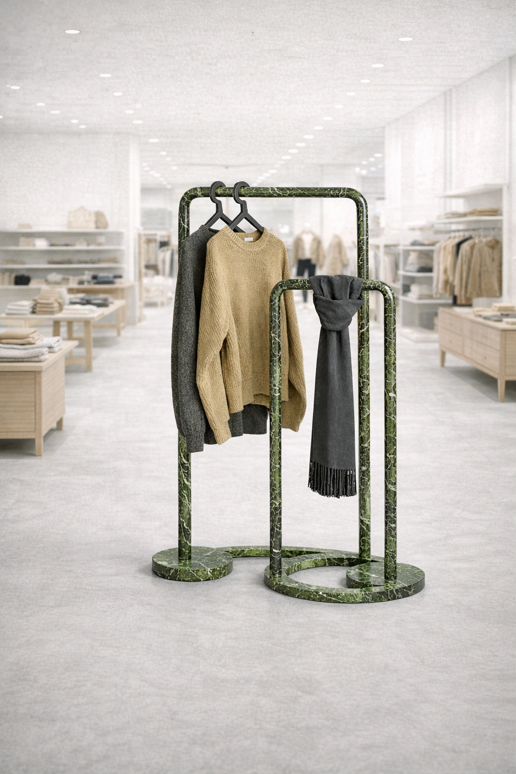 Dual Door Living Closet - Aurelian green Vein