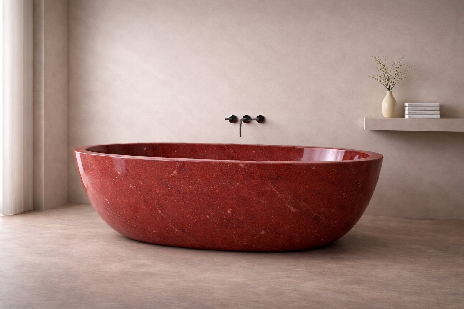 Rustica Oval Soaking Bath - View 2