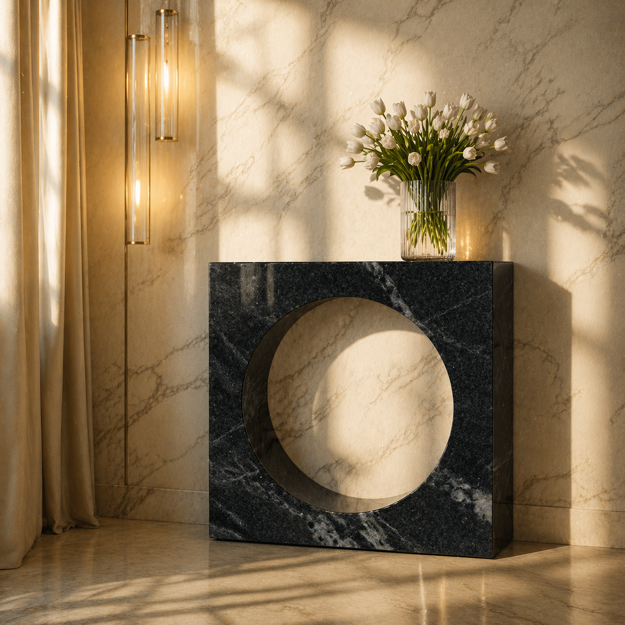 Aurelia Ring Stone Console
