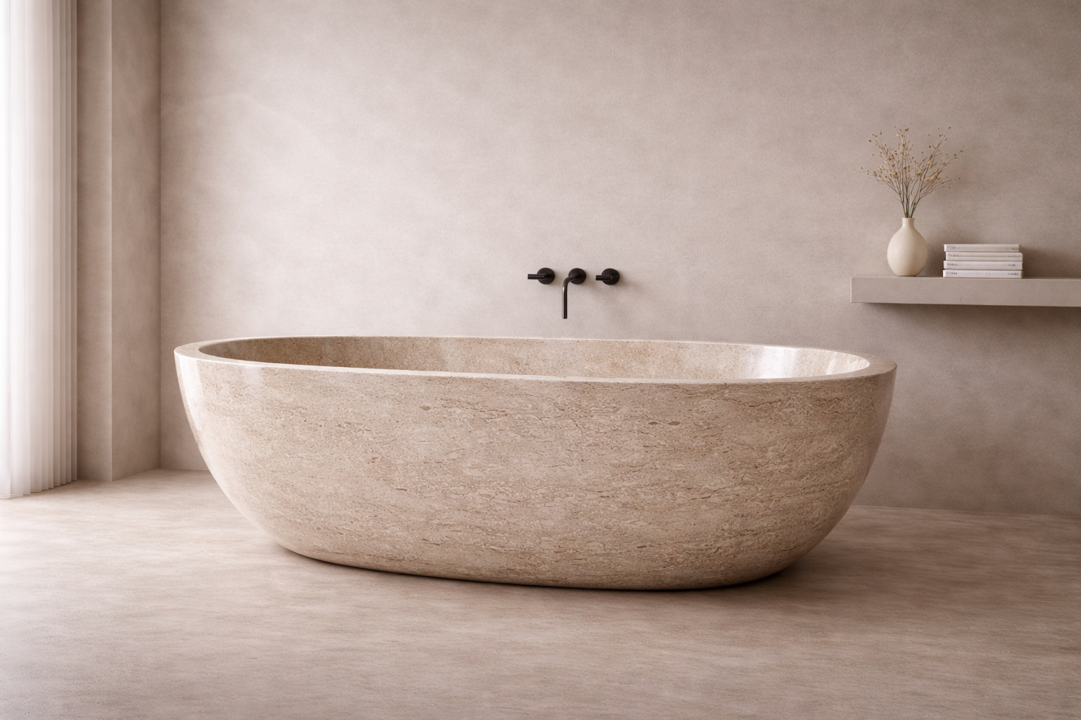 Rustica Oval Soaking Bath