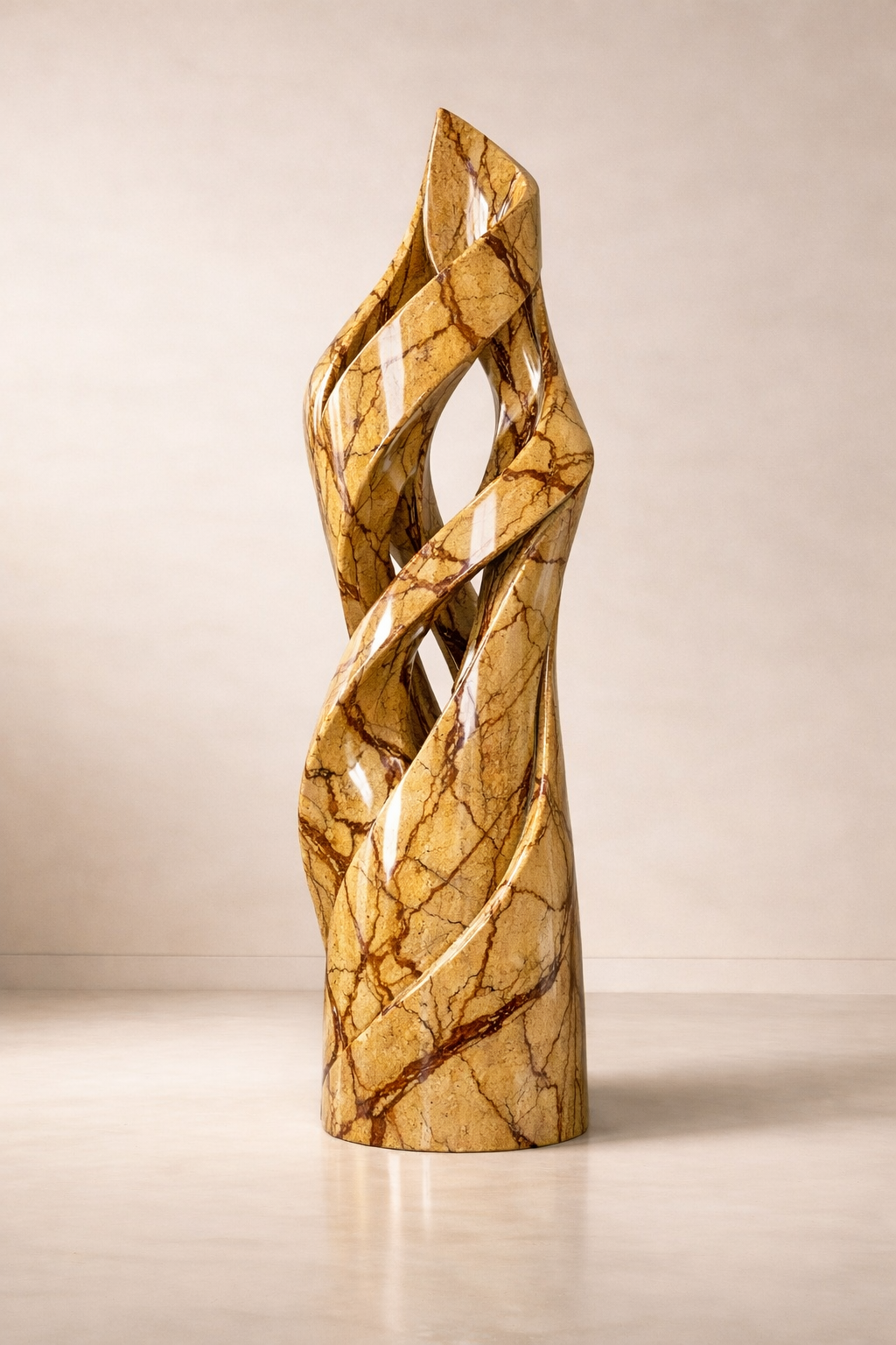 Noctra Infinity Column - Beige gold Aurex