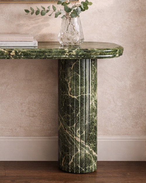 Vertico Fluted Console Table - View 3