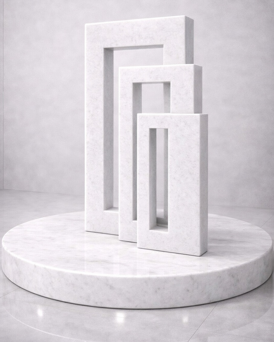 Terracotta Frame Trio - View 3