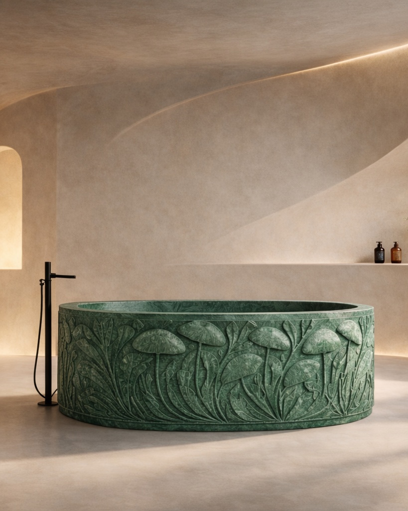 Cubensis Sculpted Bath - View 5