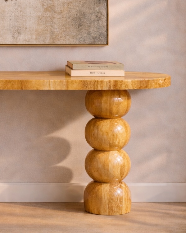 Celestia Sphere Console Table - View 3