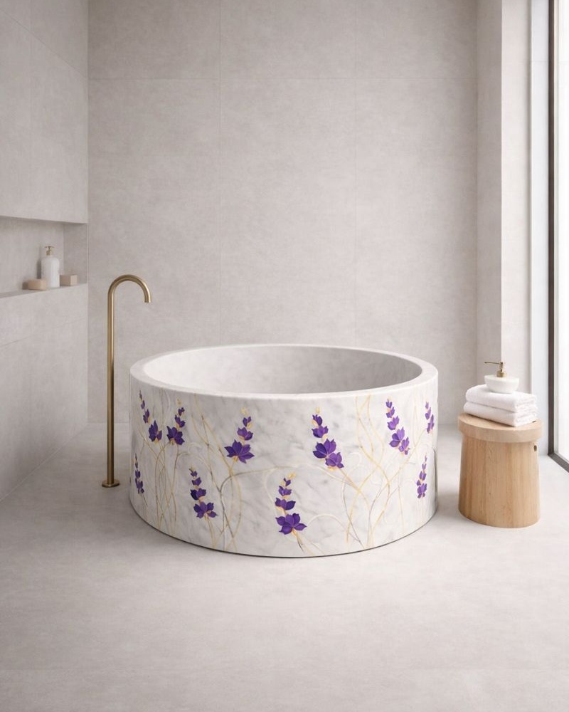 Regalia Hand-Inlaid Bath - View 4