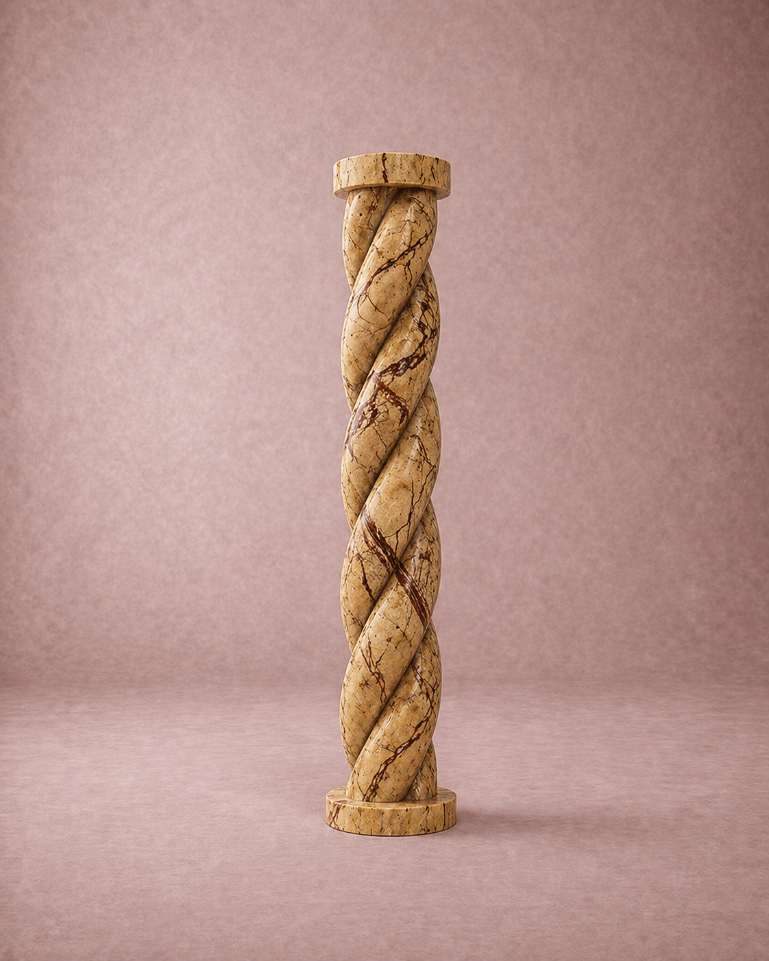 Helixa Stone Plinth - Beige gold Aurex