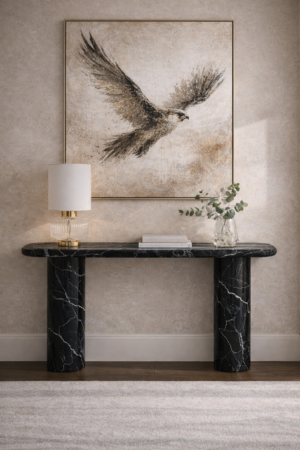 Vertico Fluted Console Table