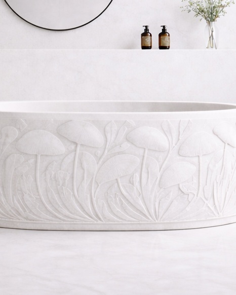 Cubensis Sculpted Bath - View 2