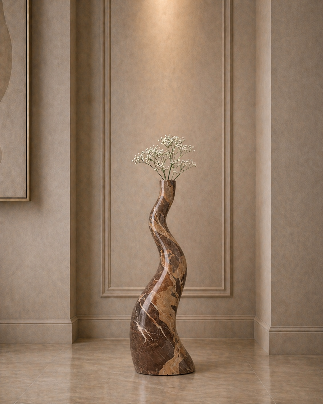 Serpentine Flow Vase