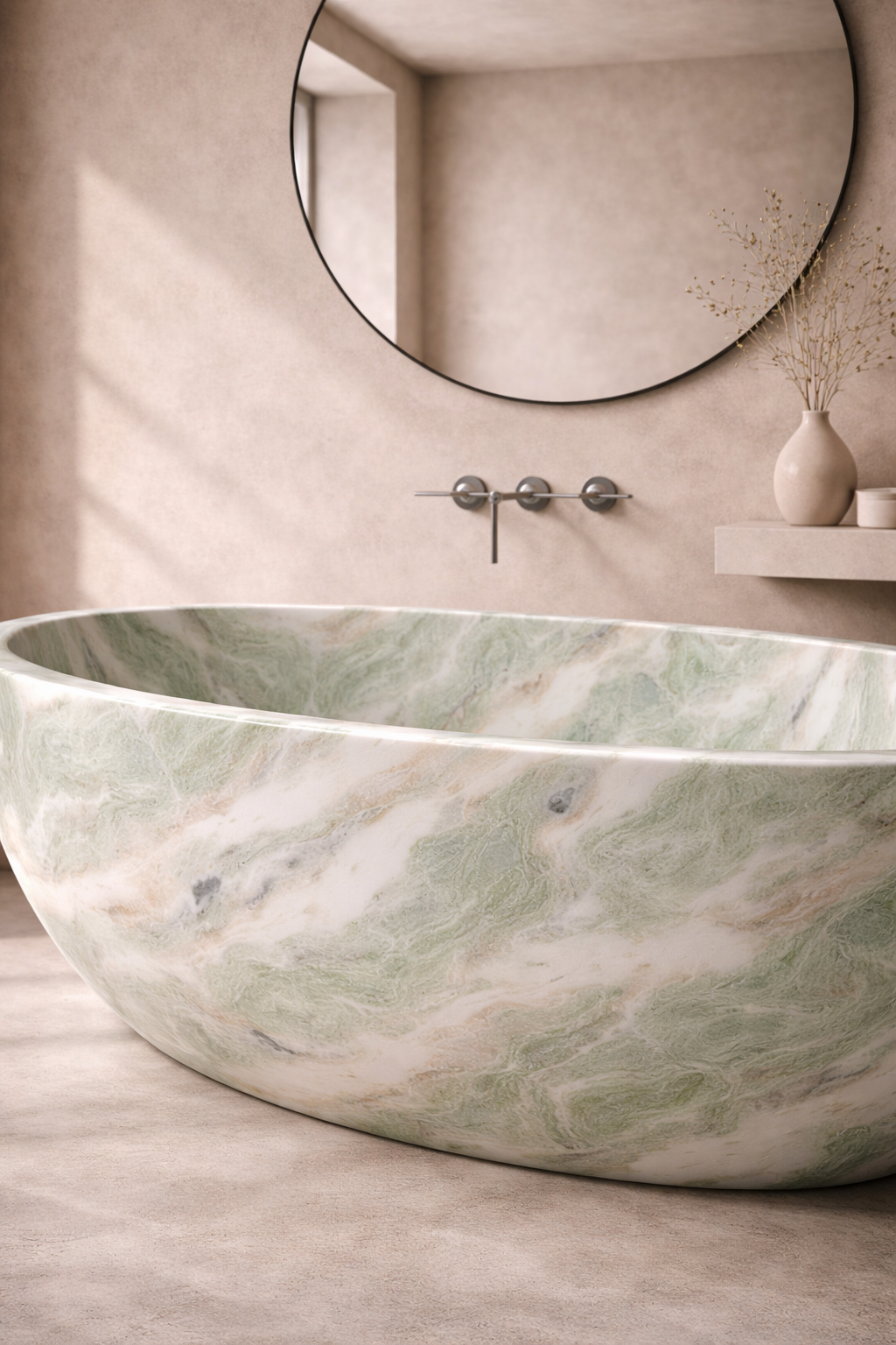 Rustica Oval Soaking Bath - View 3