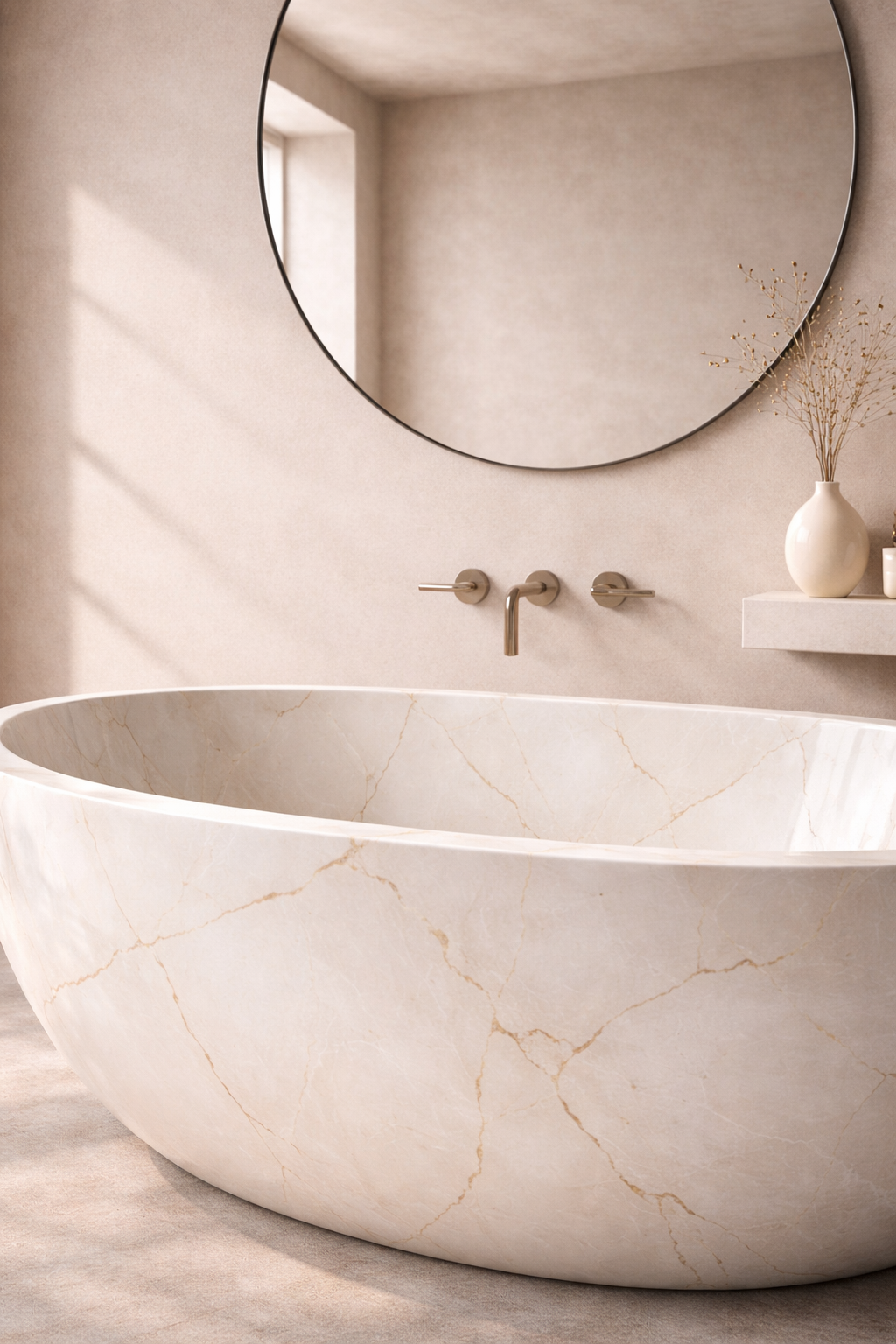 Rustica Oval Soaking Bath - View 3