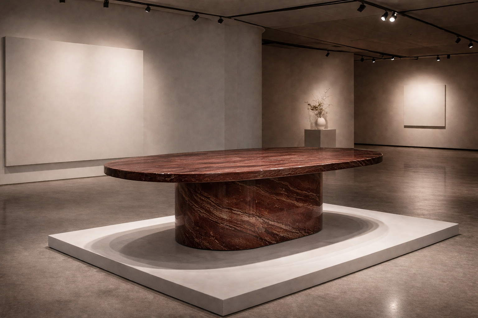 Ellipse Core Stone Table