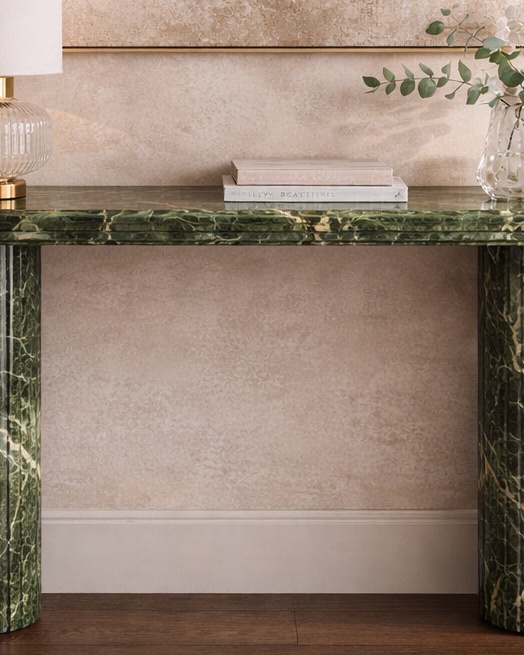 Vertico Fluted Console Table - View 2
