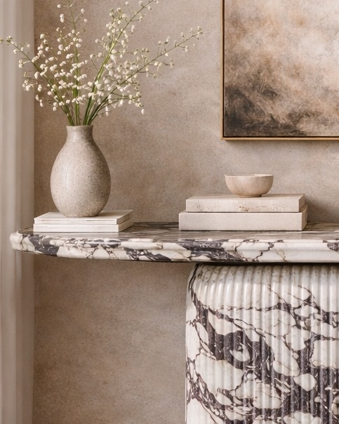 Ebon Crest Console Table - View 3