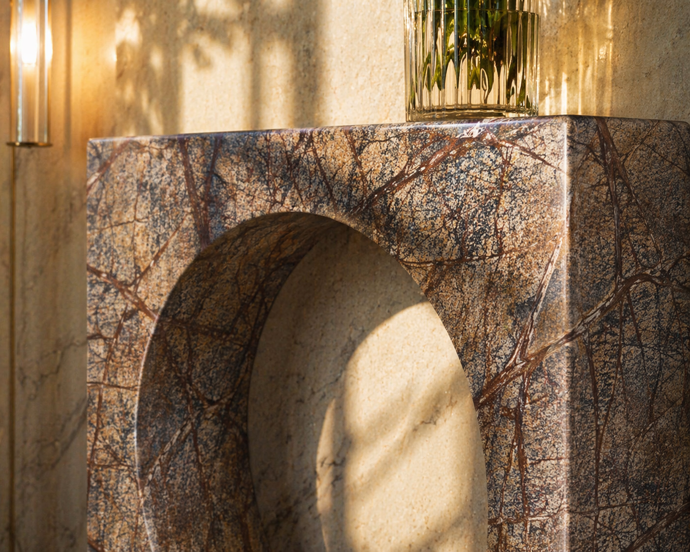 Aurelia Ring Stone Console - View 2