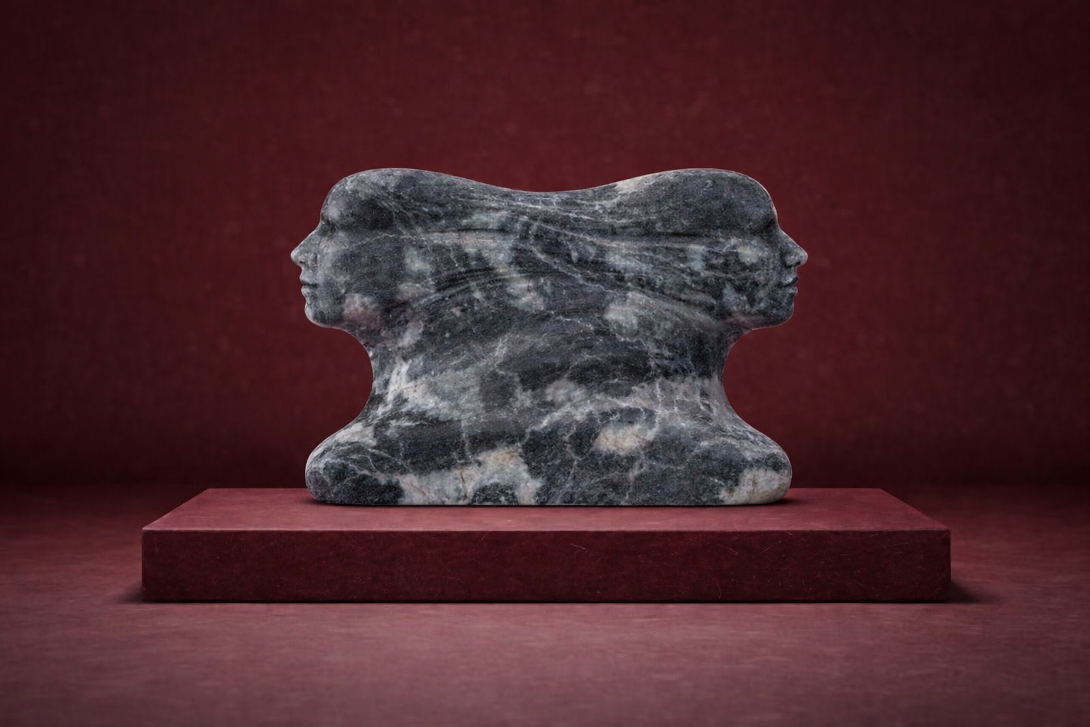 Echo of Life - Moss Ash Marble