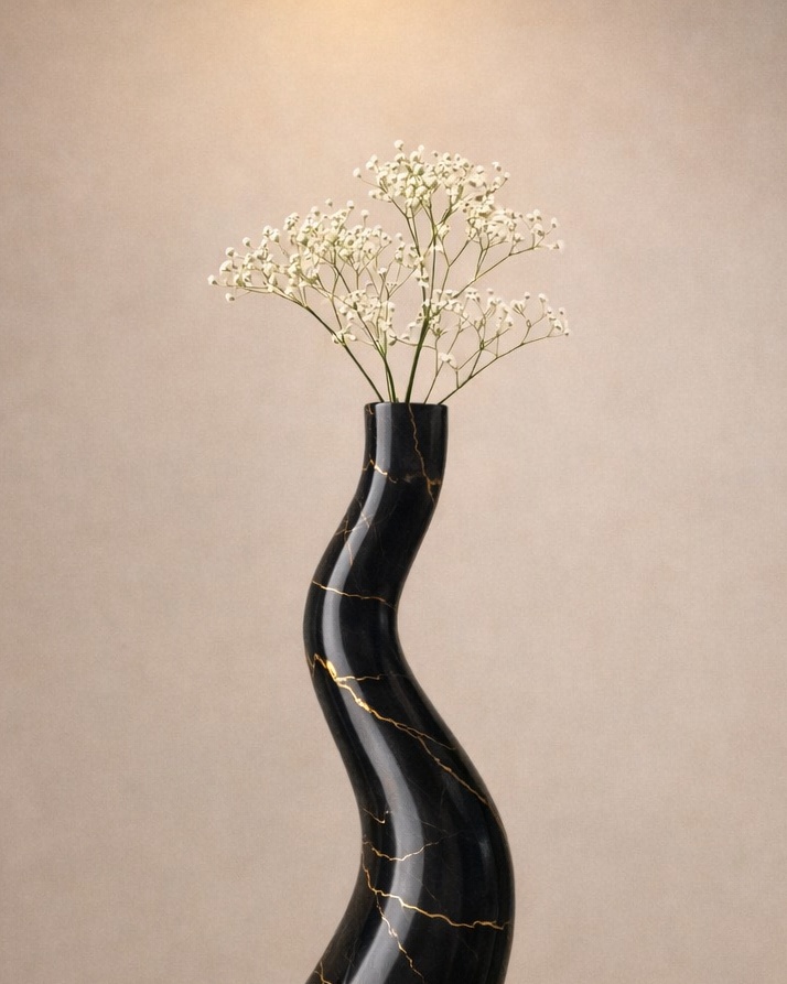 Serpentine Flow Vase - View 3