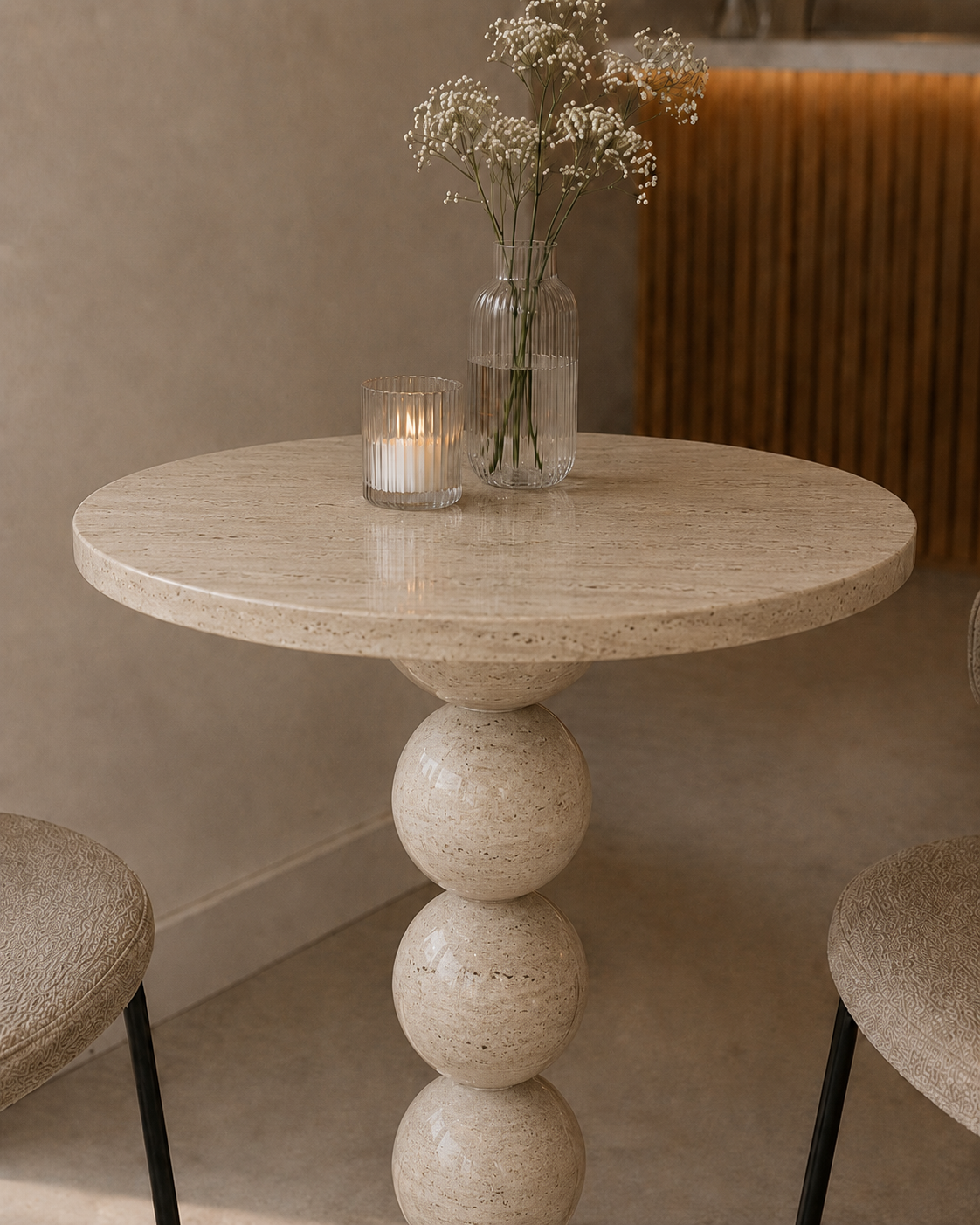 Sphere Column Bistro Table - View 3