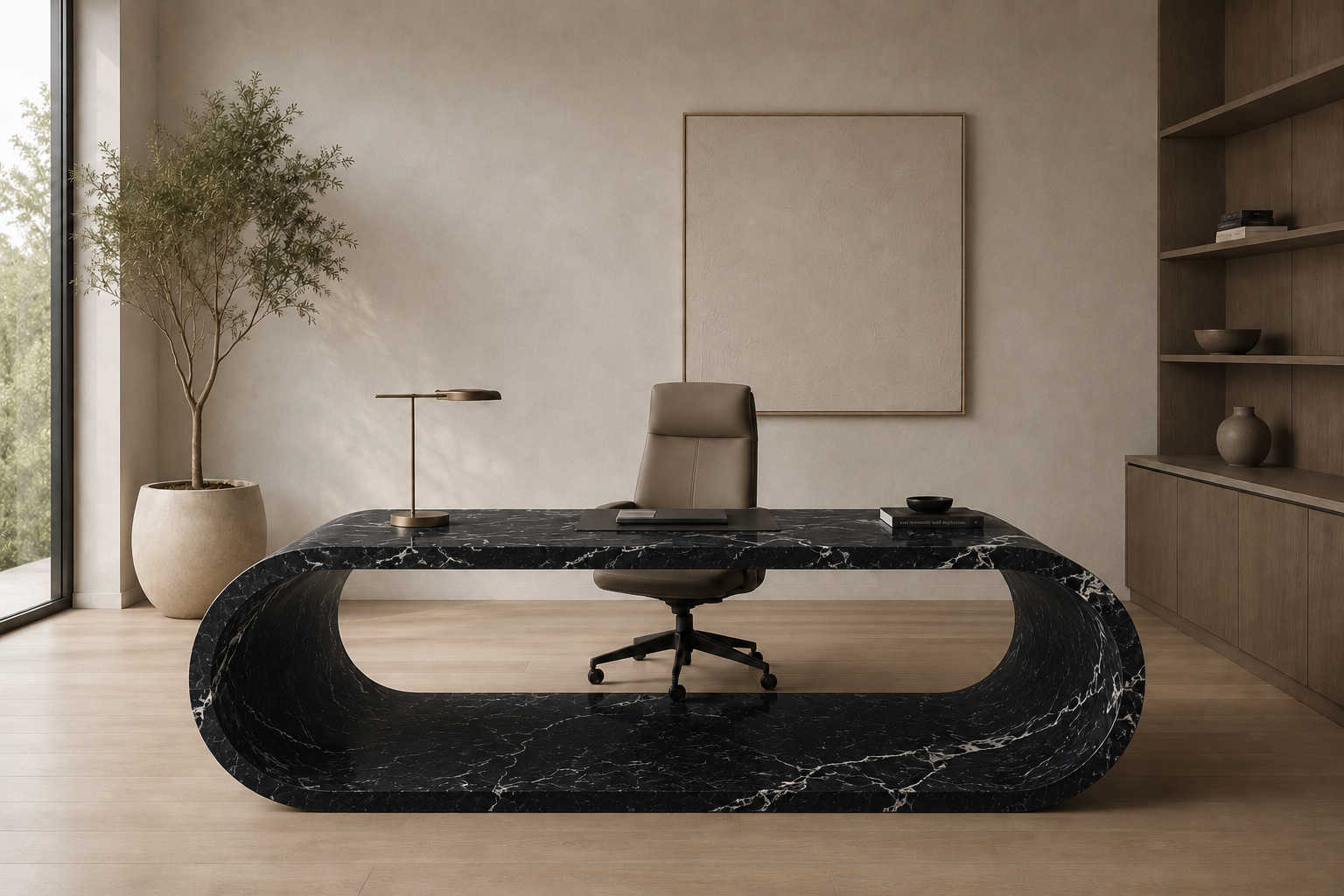 Elysian Curve Desk - View 2