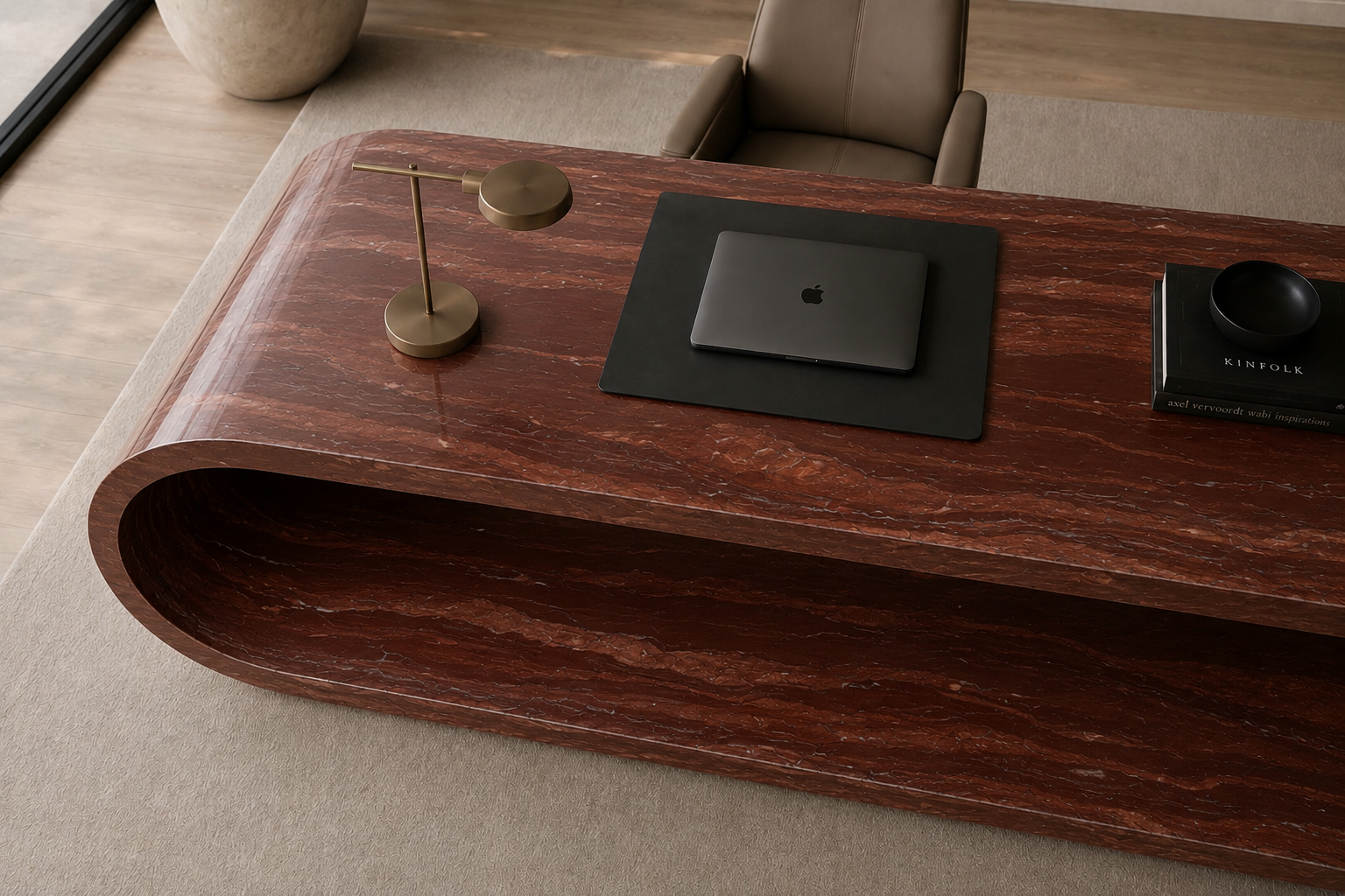 Elysian Curve Desk - View 3