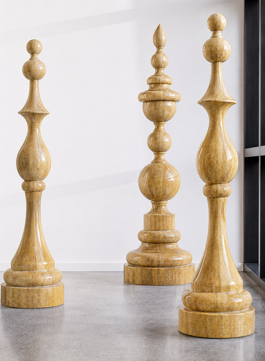 Canyon Crest Obelisk Set - Camelo Sandstone