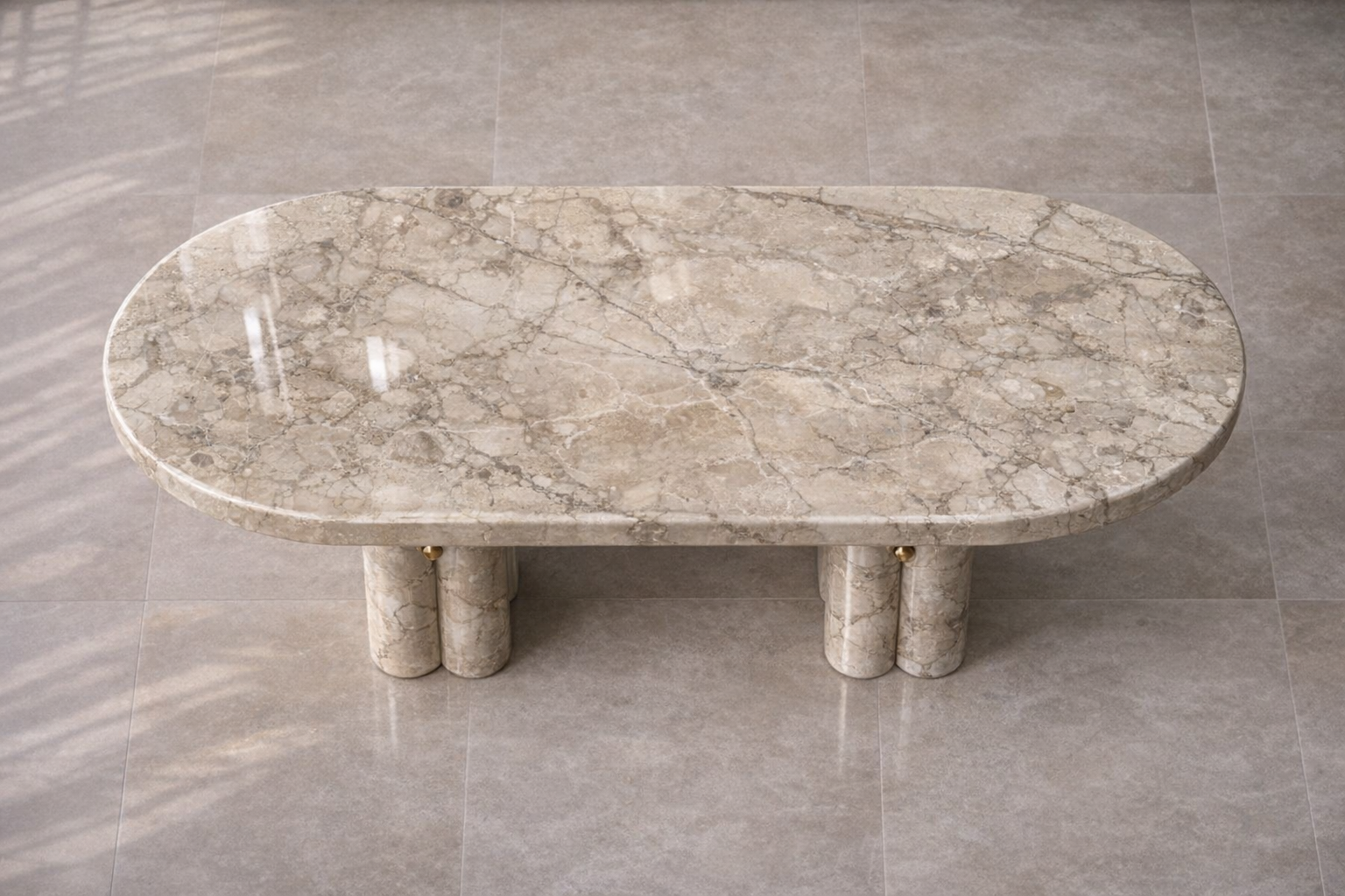 Canyon Arch Marble Table - View 3