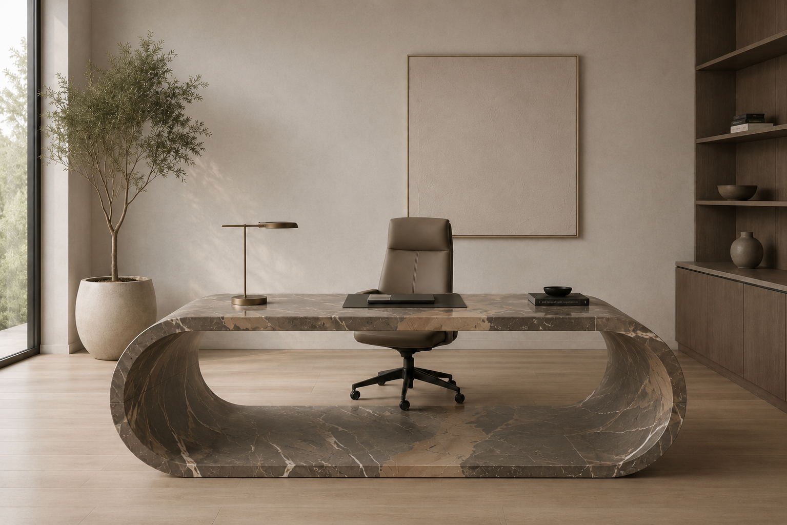 Elysian Curve Desk - View 2