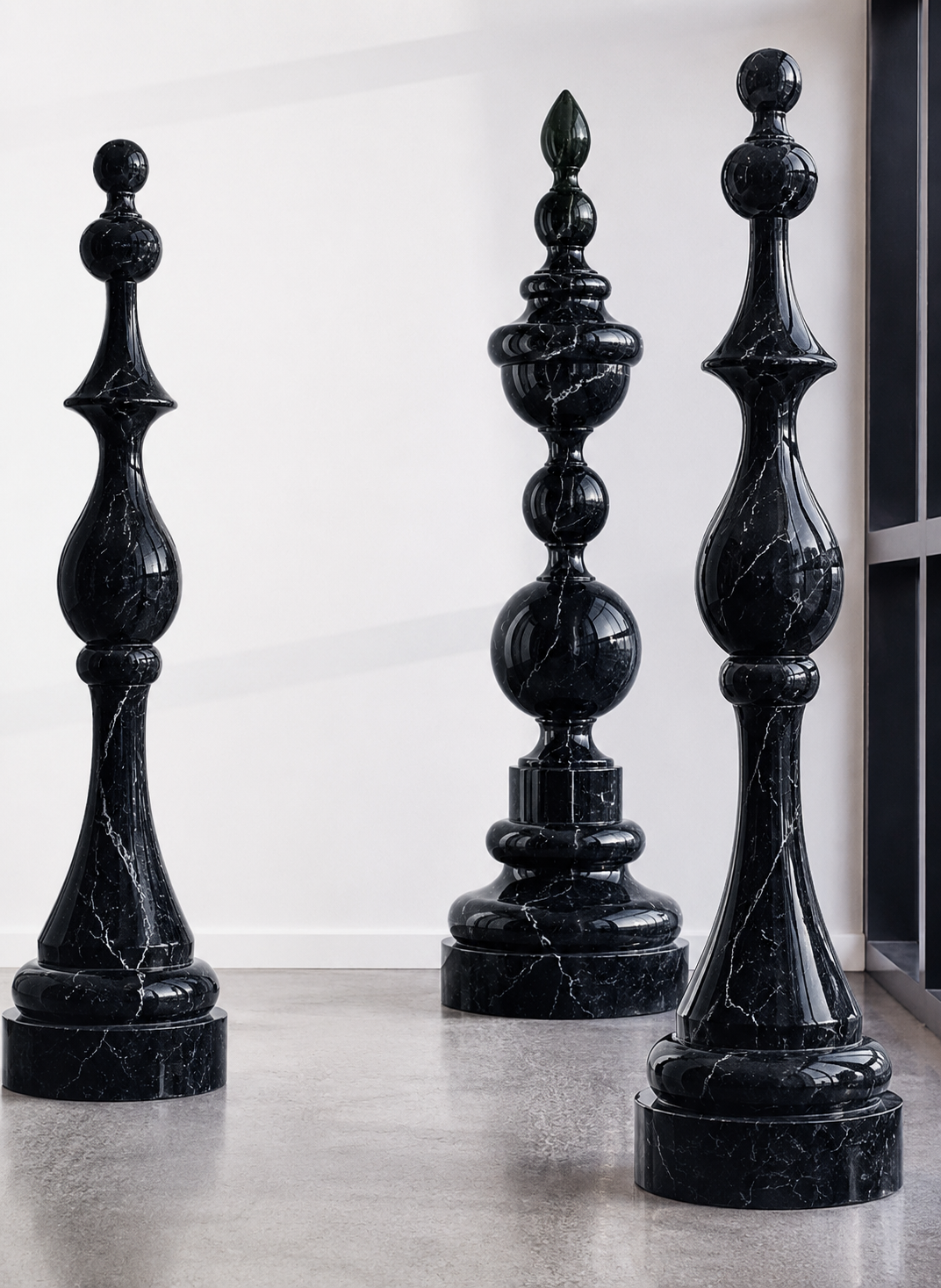 Canyon Crest Obelisk Set - Nero Imperia
