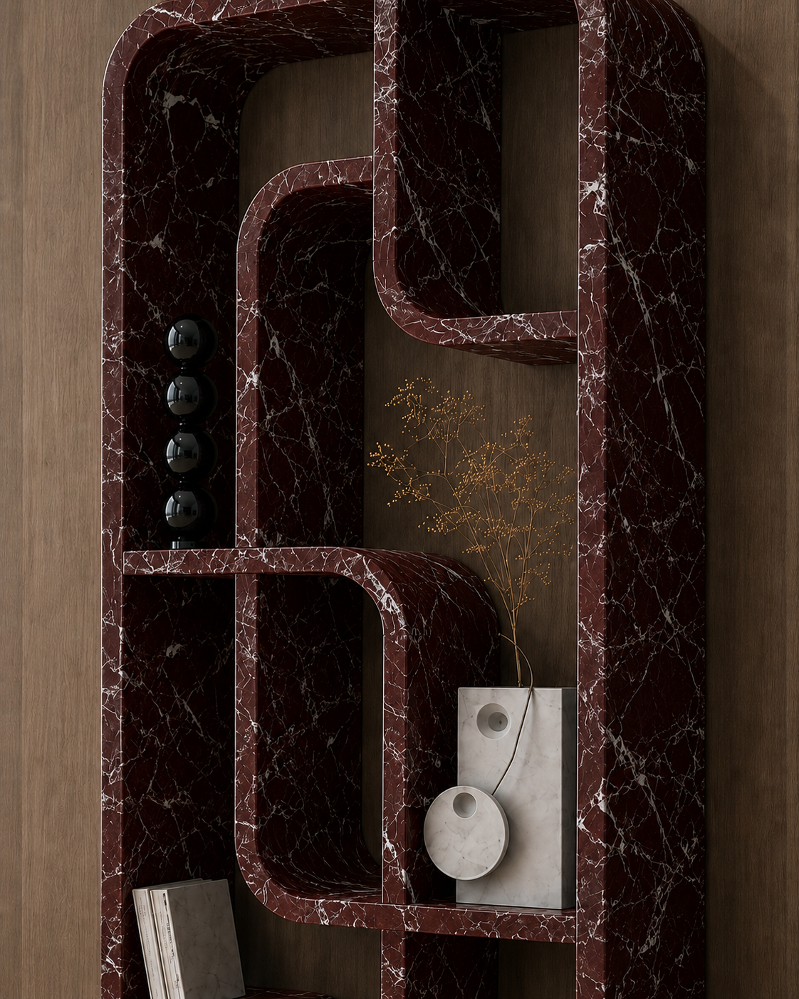 Noir Path Bookshelf - View 3
