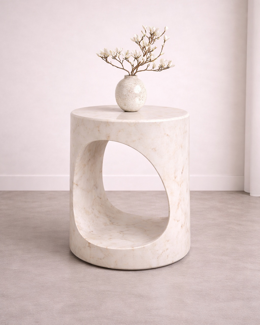Portico Side Table - Oro Bansarino
