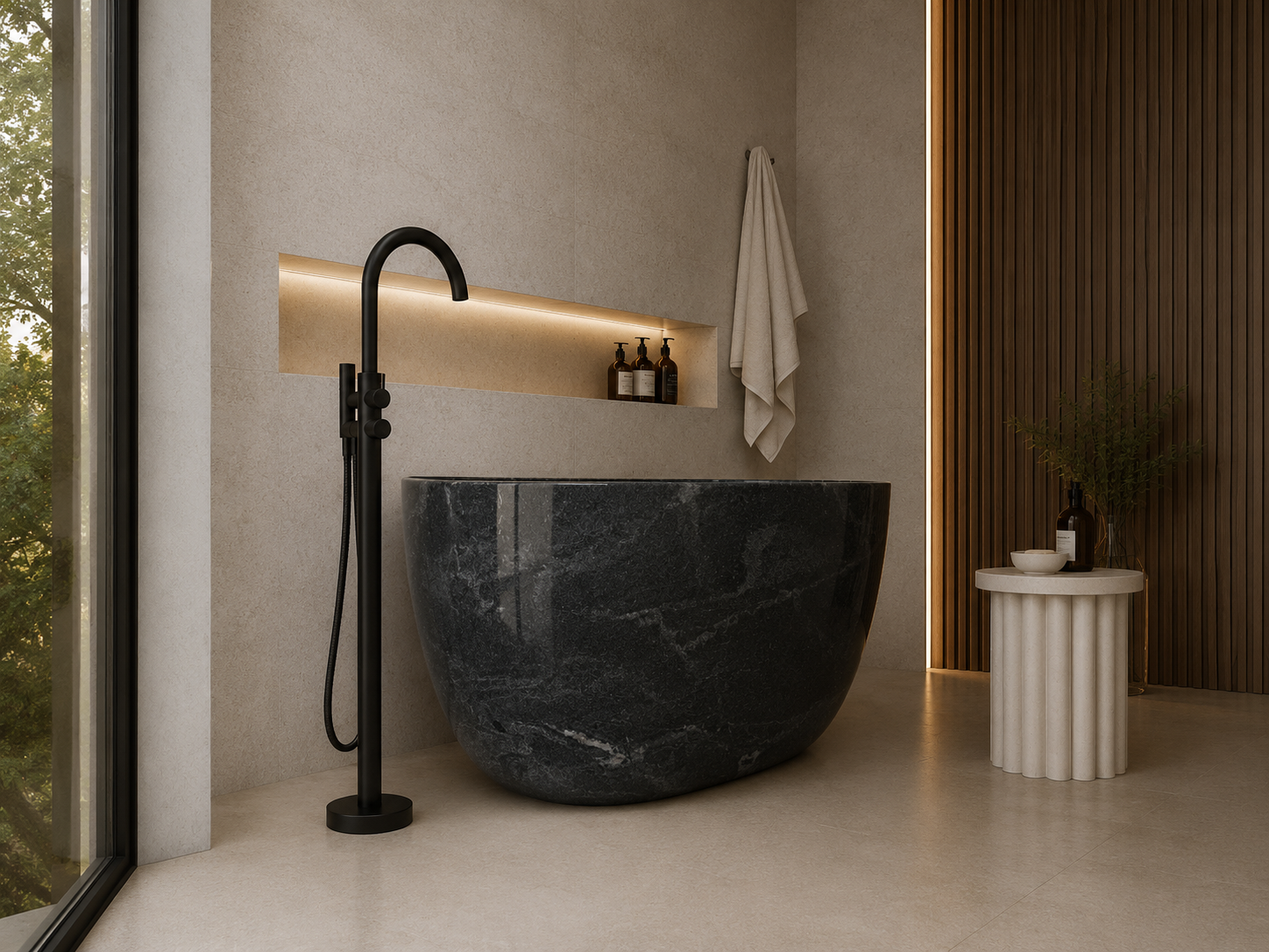 Terra Luxe Stone Tub - View 3