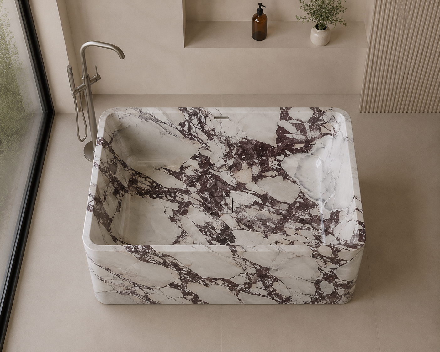Monterra Stone Bath - View 2