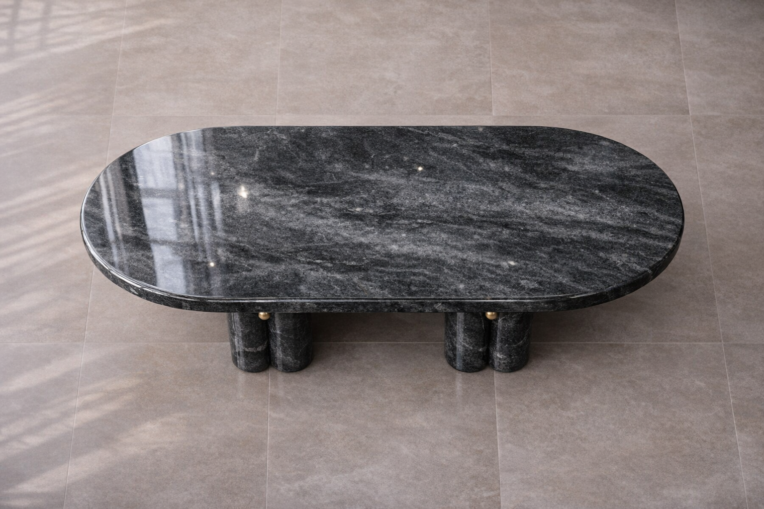 Canyon Arch Marble Table - View 3