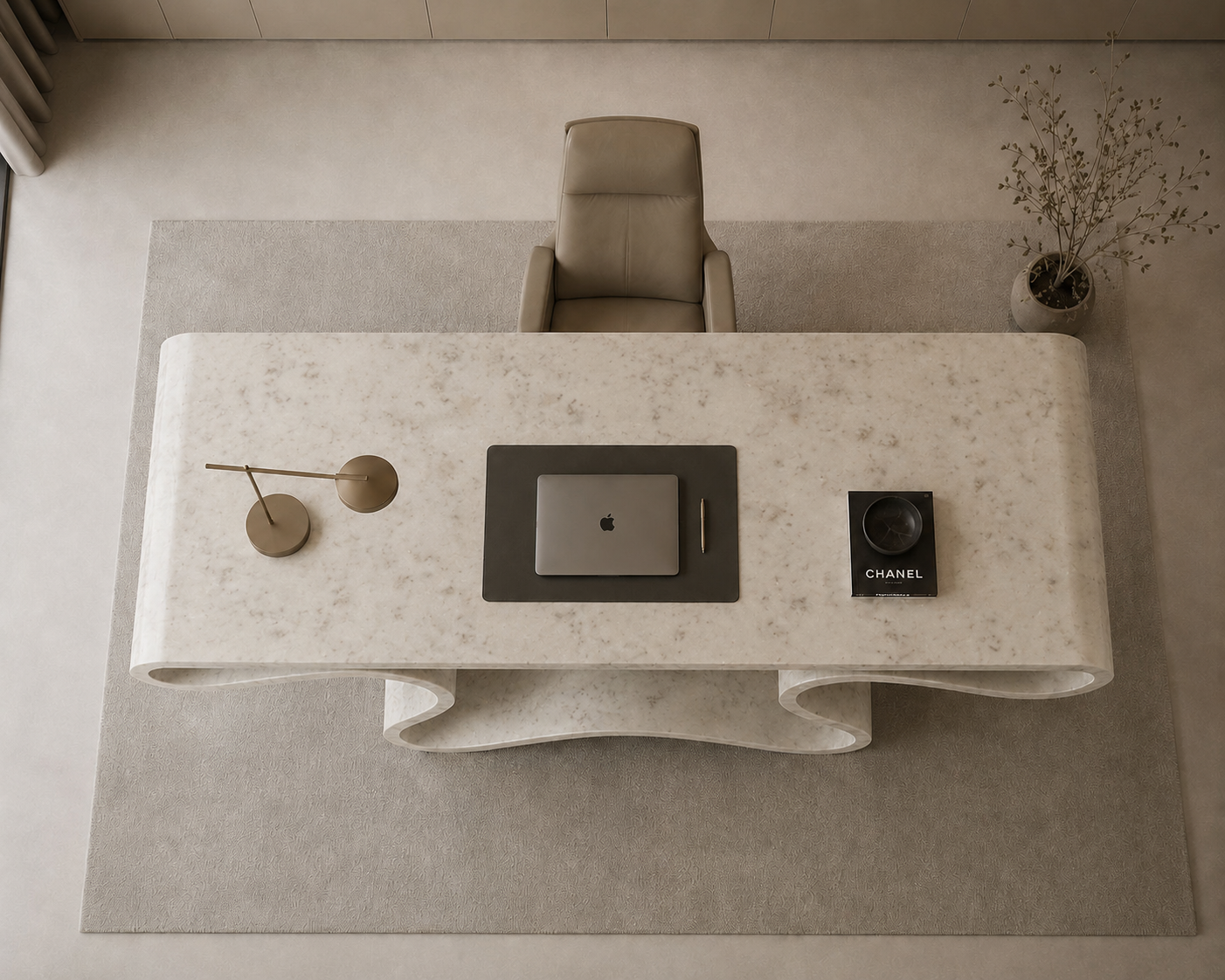 Orvelle Waveform Desk - View 2