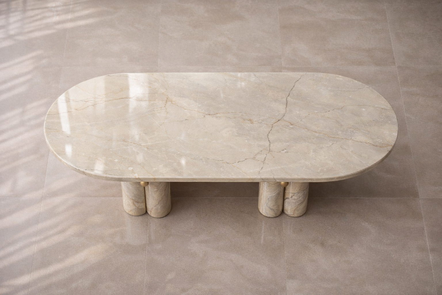 Canyon Arch Marble Table - View 3