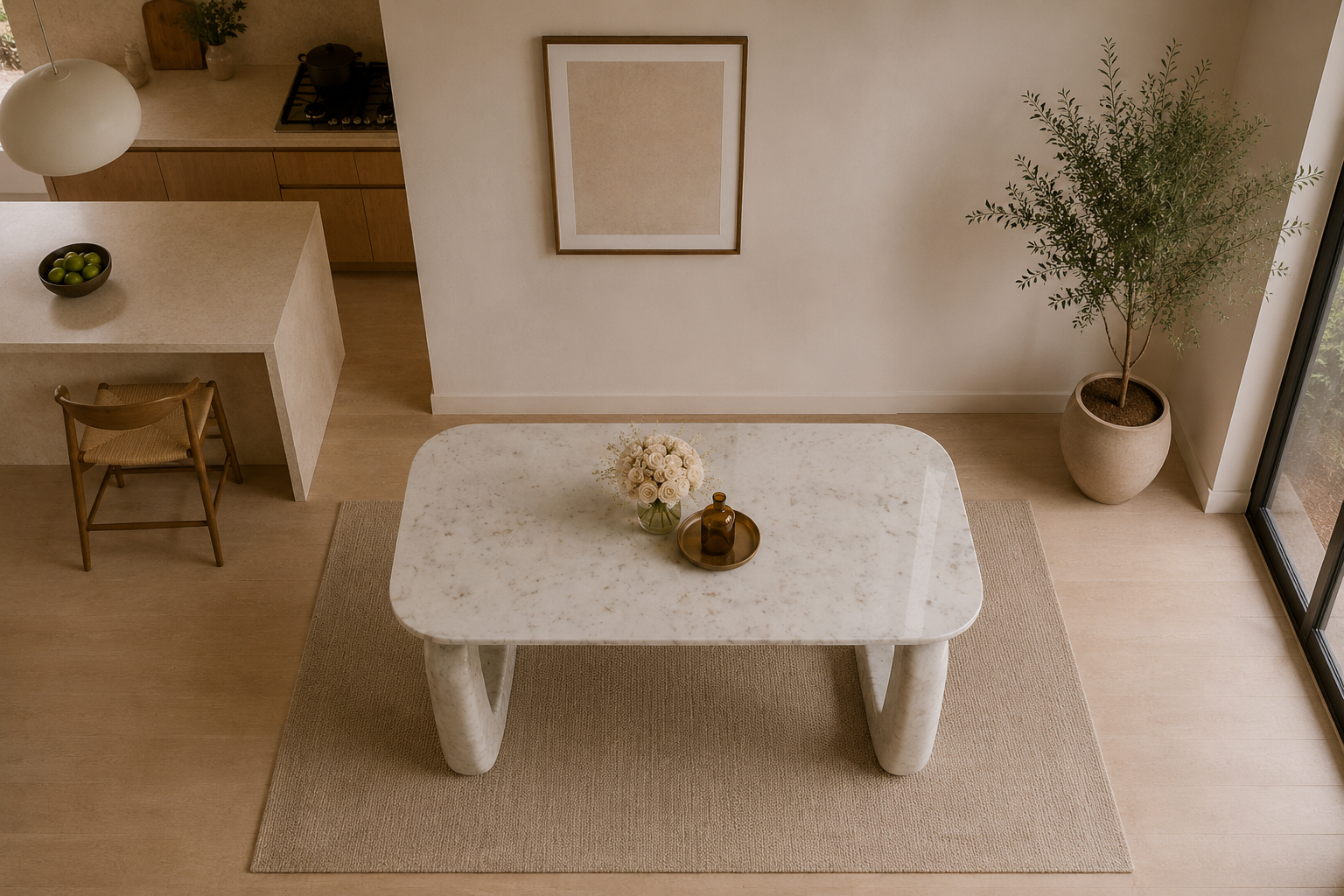 Aurelia Arch Dining Table - Oro Bansarino