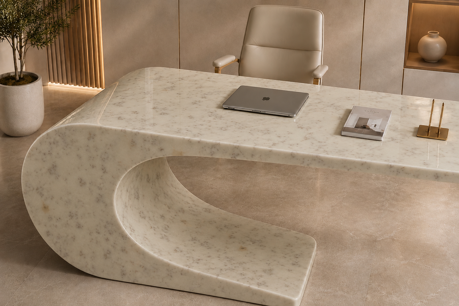Cantilever Loop Desk - View 3