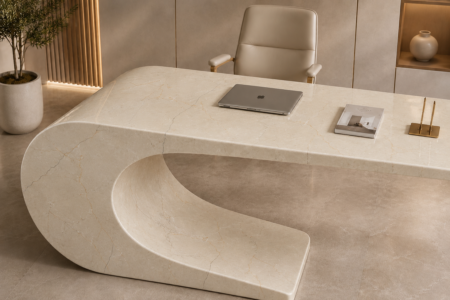Cantilever Loop Desk - View 3