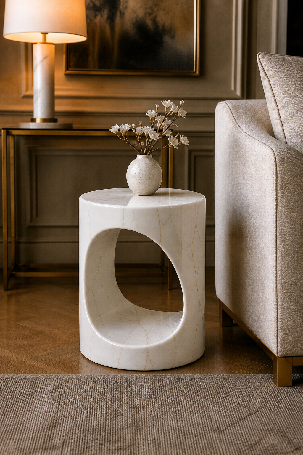 Portico Side Table - View 1
