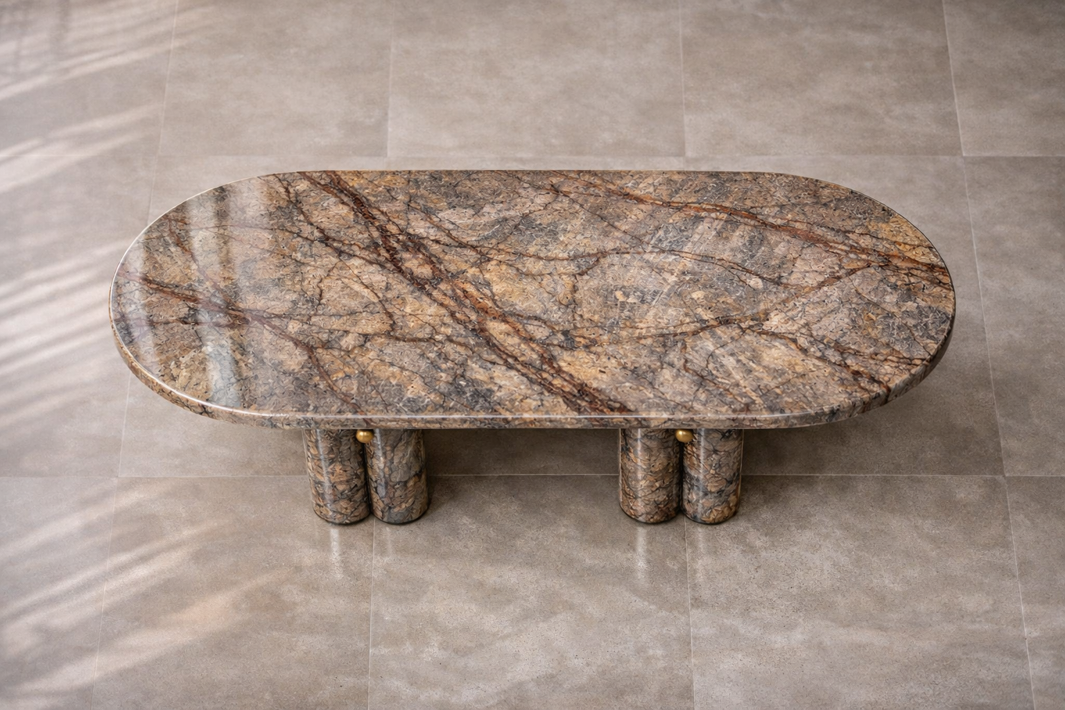 Canyon Arch Marble Table - View 3