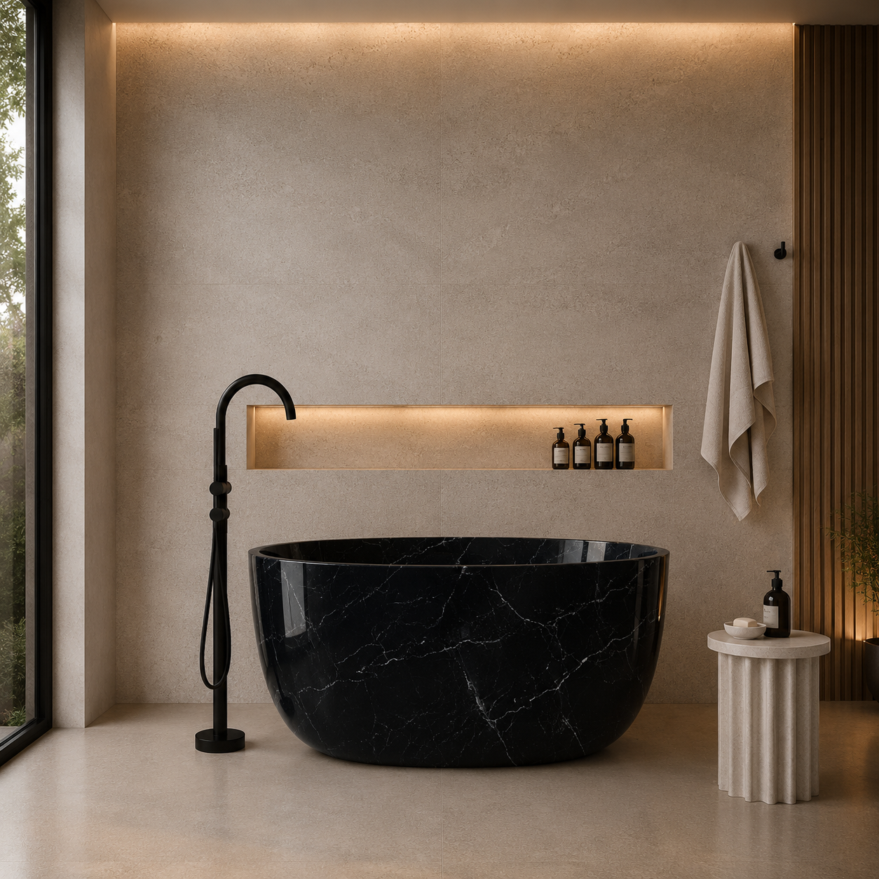 Terra Luxe Stone Tub - View 1