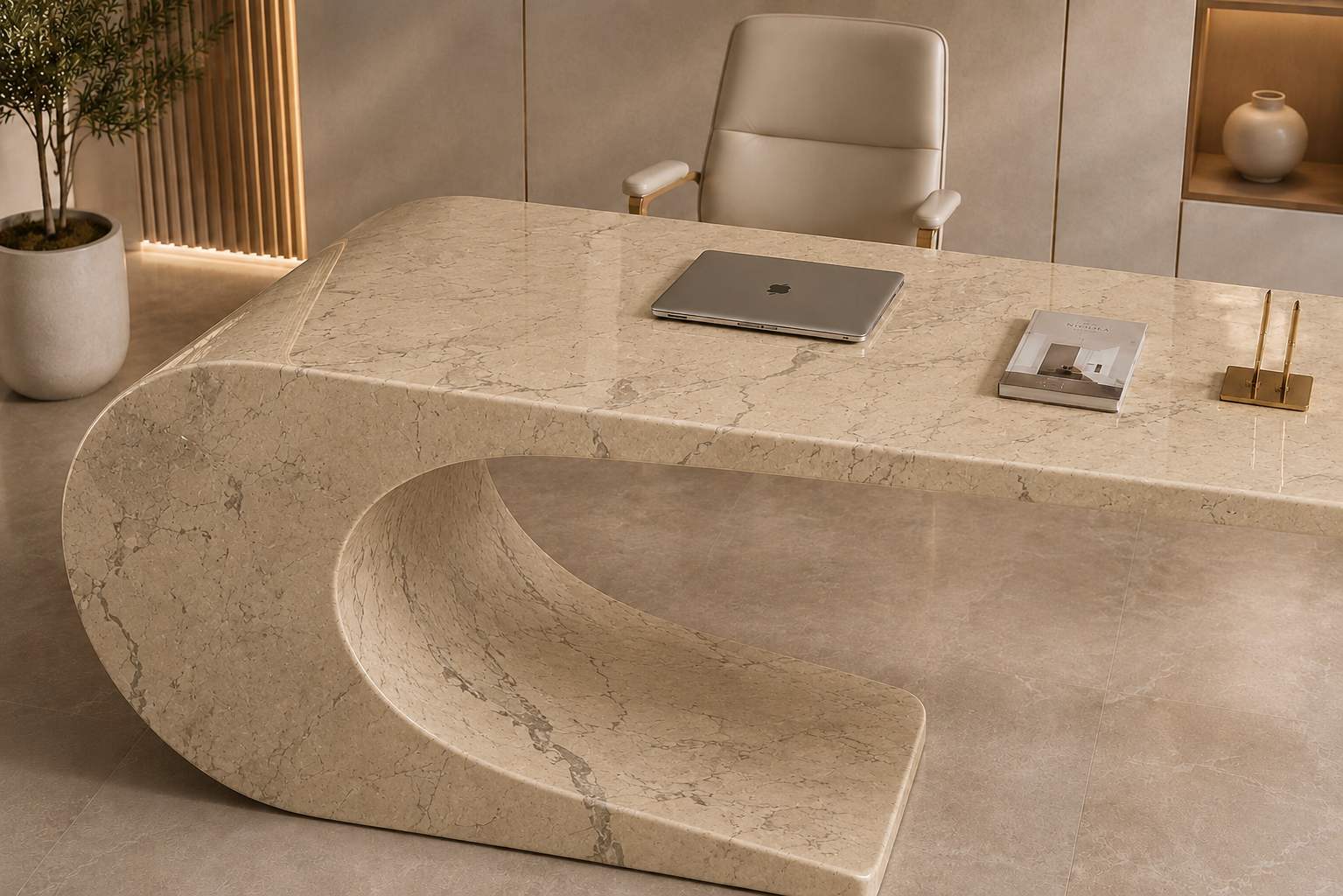 Cantilever Loop Desk - View 3