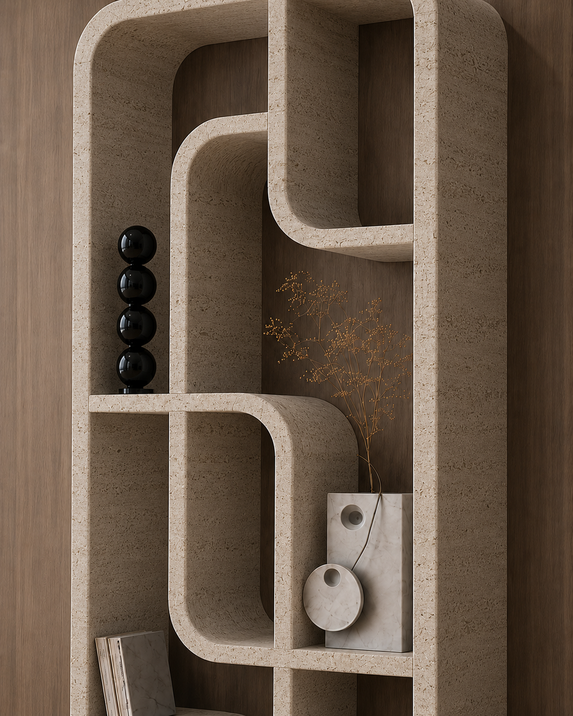 Noir Path Bookshelf - View 3