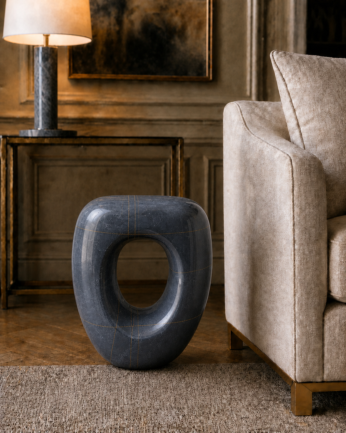 Oval Art Piece