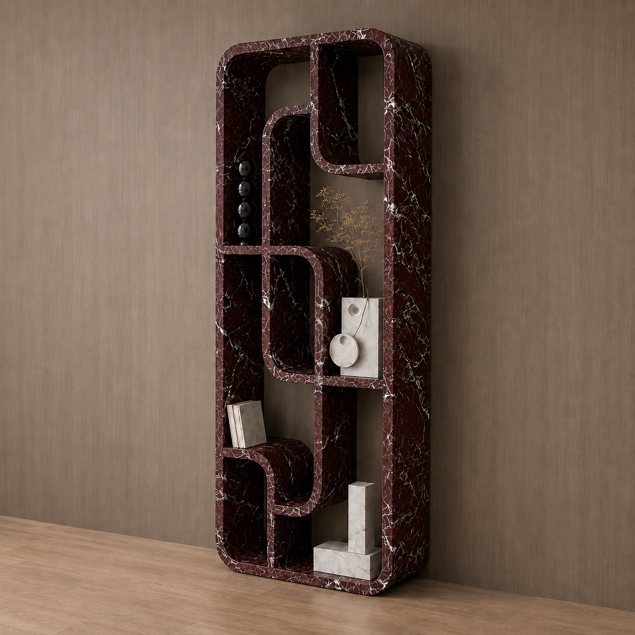 Noir Path Bookshelf - View 2