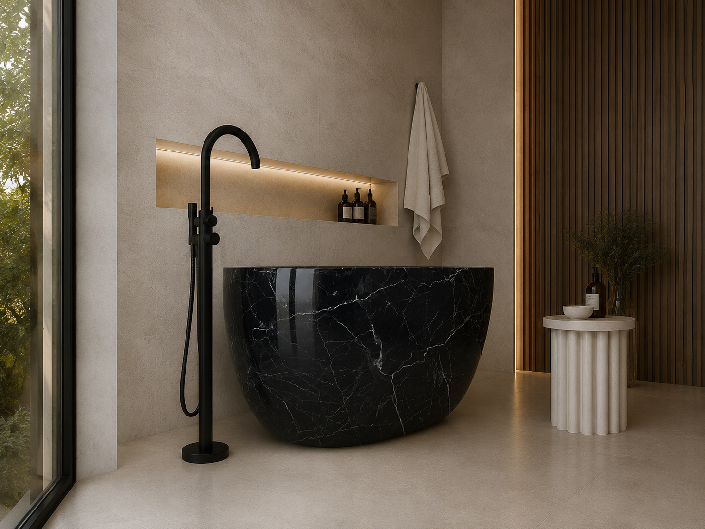 Terra Luxe Stone Tub - View 3