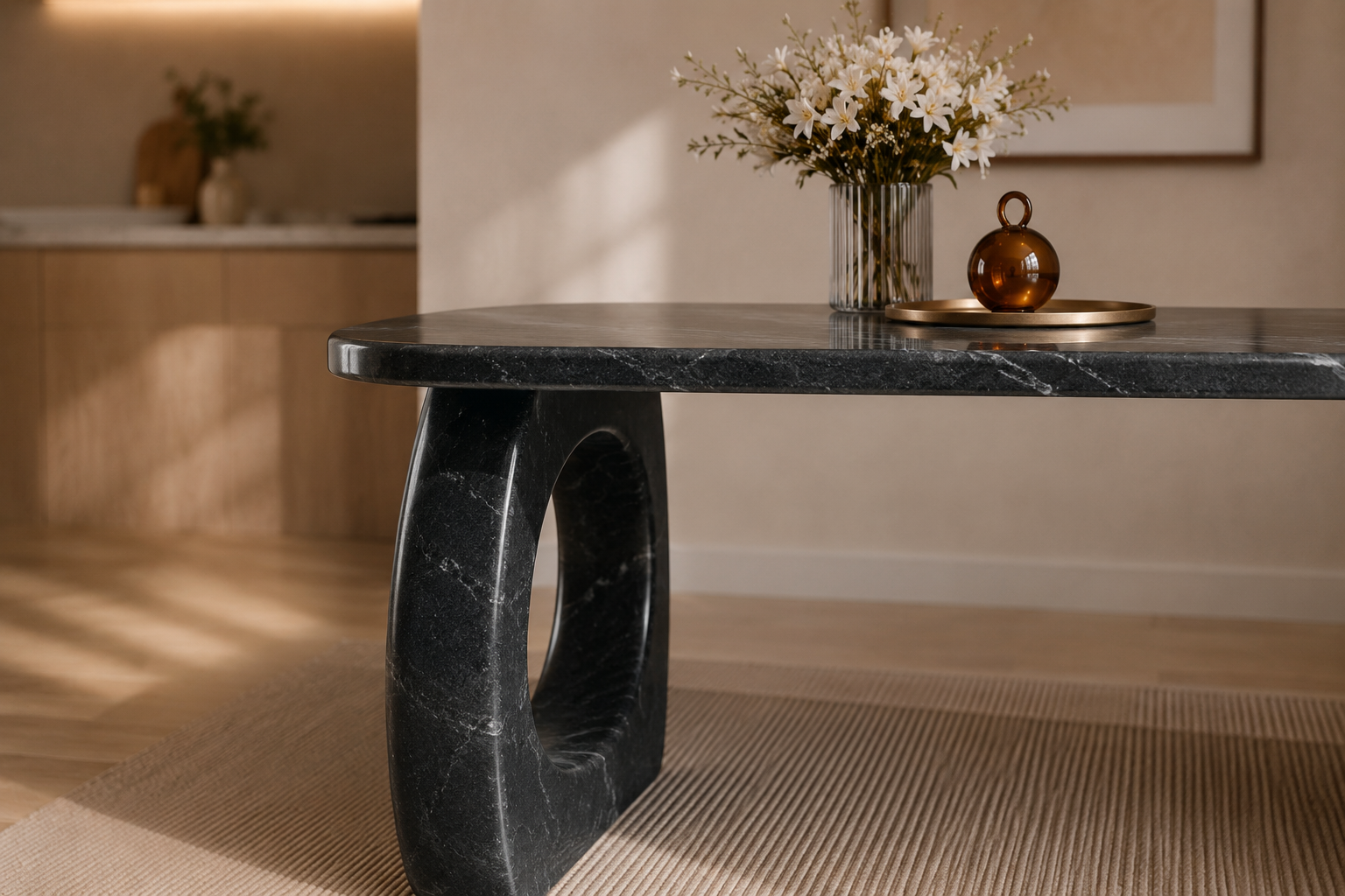 Aurelia Arch Dining Table - View 3