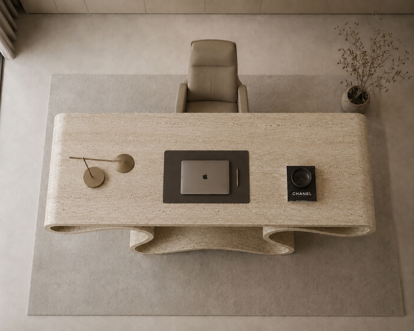 Orvelle Waveform Desk - View 2