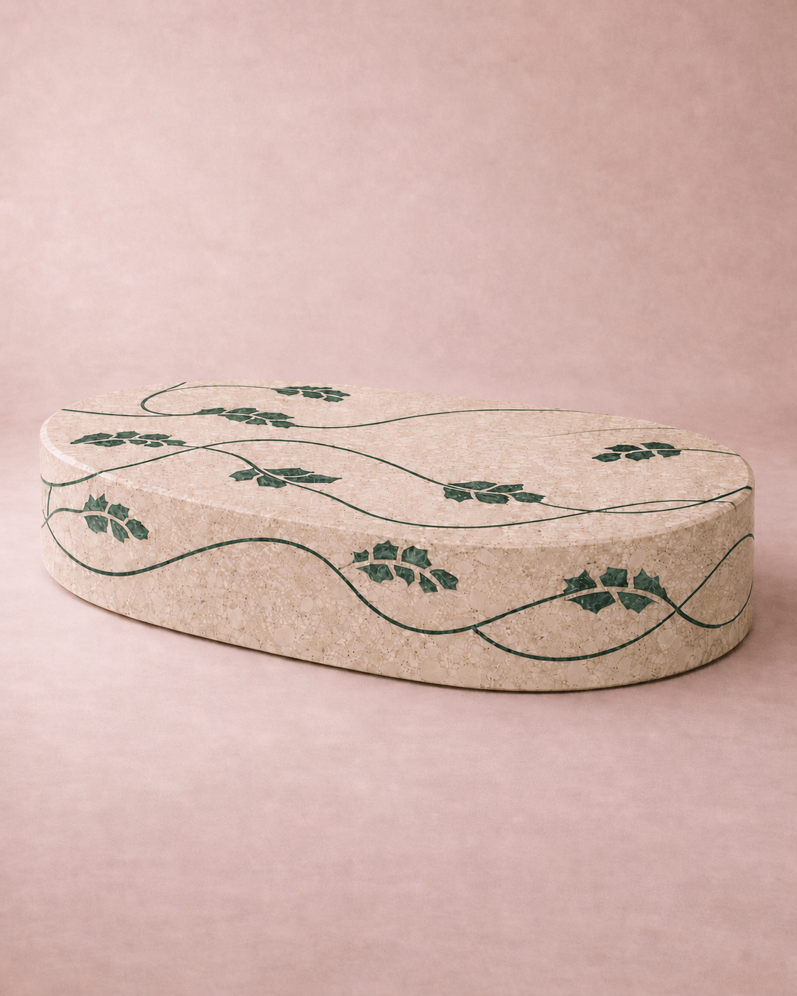 Flow Stem Inlayed Table - View 1